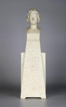 Vase - bust of Beethoven, Max Resler, Rodach
