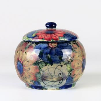 Dose - ceramics - Josef Mrázek, Letovice - 1920 Dose - ceramics - Josef Mrázek, Letovice - 1920