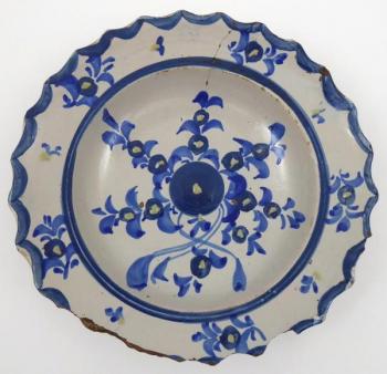 Ceramic Plate - faience - 1870 Ceramic Plate - faience - 1870