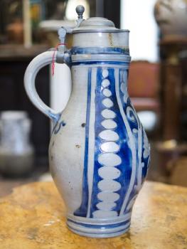 Beer Mug - tin, ceramics Beer Mug - tin, ceramics