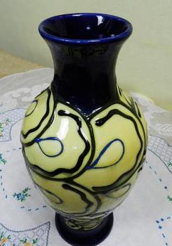 Vase - majolica - 1920 Vase - majolica - 1920