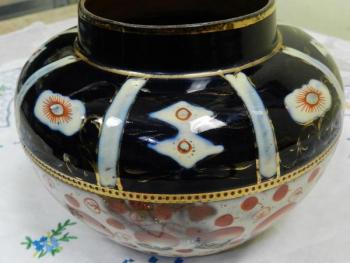 Vase - ceramics, cobalt - 1930 Vase - ceramics, cobalt - 1930