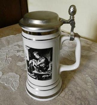Beer Mug - stoneware - 1960
