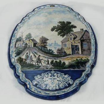 Wall Plate - Makkum - 1780