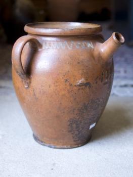 Flowerpot - ceramics - 1780