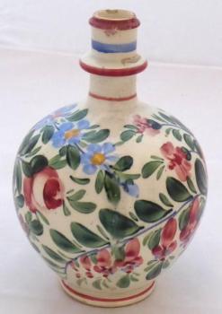Faience pitcher with flowers - Miskolcz, Hungary